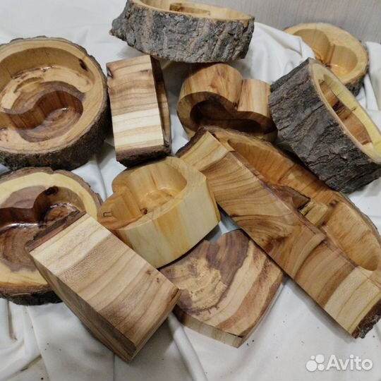 Свечные формы из дерева