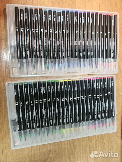 Фломастеры акварельные