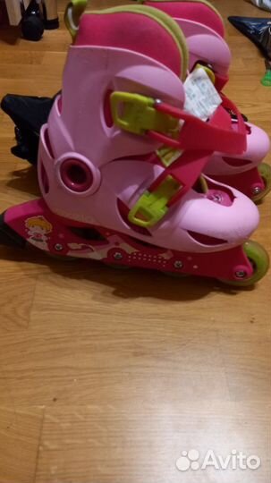 Роликовые коньки детские раздвижные