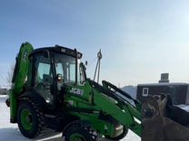 Услуги экскаватора погрузчика jcb и ямобура