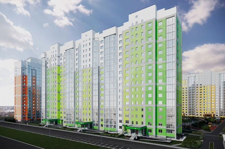 1-к. квартира, 38,5 м², 1/16 эт.