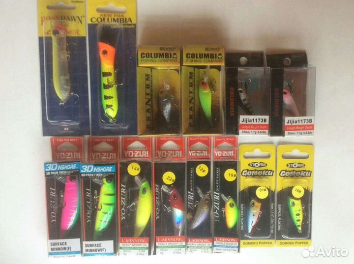 Чаббики Поппера Воблера известных брендов