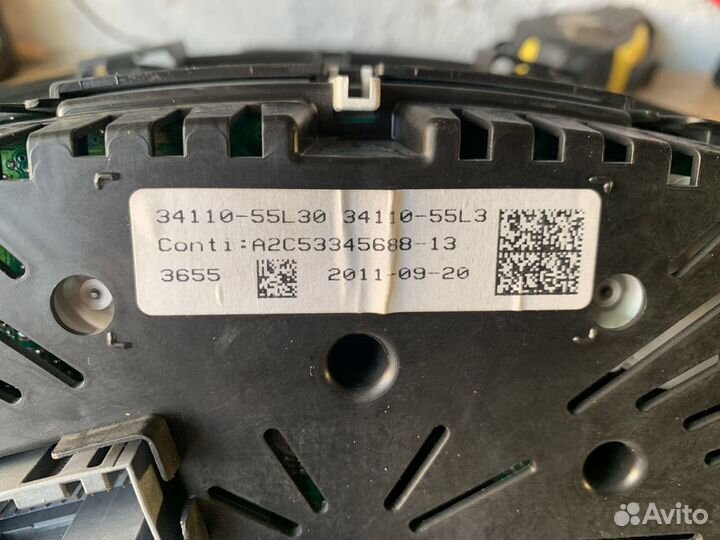 Приборная панель Suzuki SX4