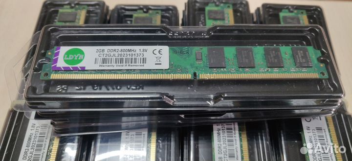 Озу 2 Гб DDR2/800Мгц