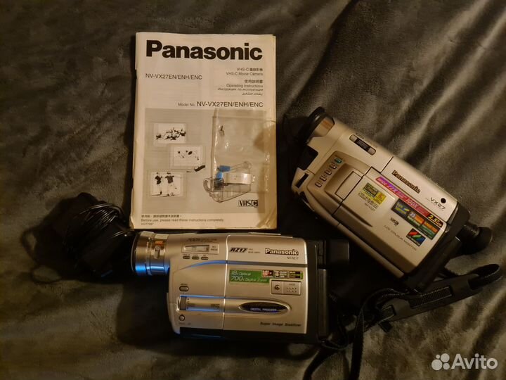 Panasonic NV-RZ17, VX27 VHS камеры