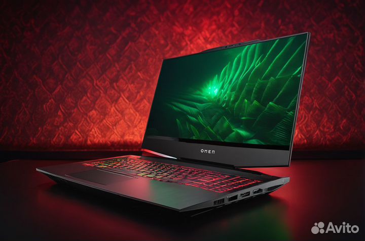 HP Omen игровой \ RTX 3050 \ Ryzen 7 \ SSD