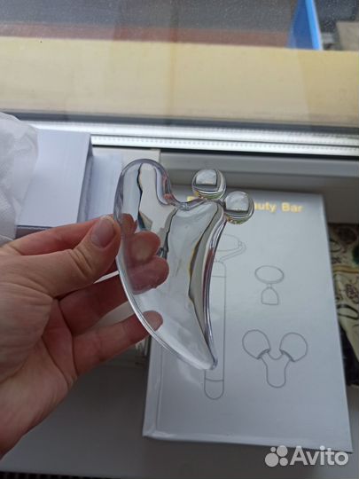 Скребок гуаша смола