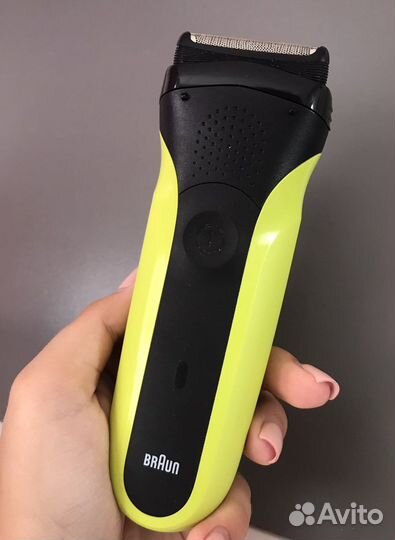 Электробритва Braun Series 3 300s, зеленая