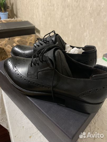 Полуботинки натуральная кожа