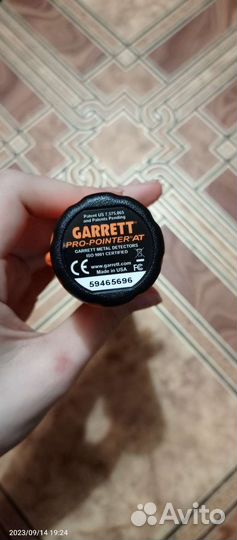 Garrett pro pointer AT