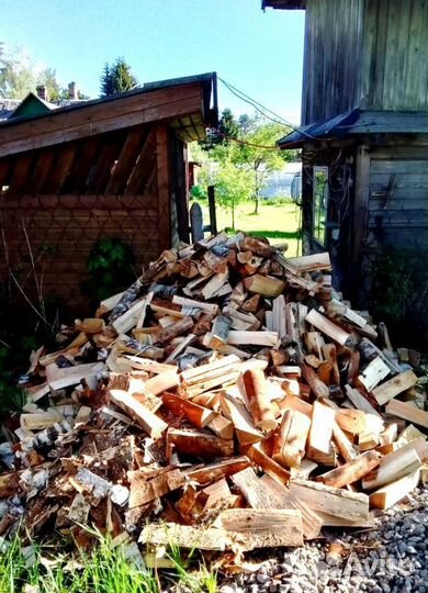 Дрова навалом Березовые в Выборге