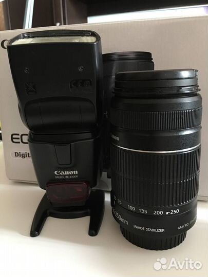 Зеркальный фотоаппарат canon eos 80d+ объективы