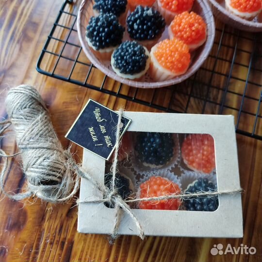 Мыло ручной работы набор икра