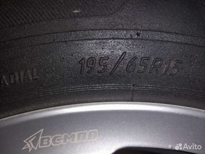 Комплект колес на кованых дисках всмпо