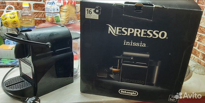 Кофемашина delonghi nespresso
