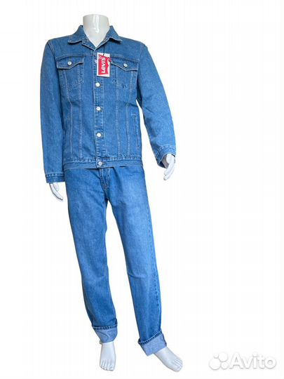 Джинсовая куртка мужская levis s