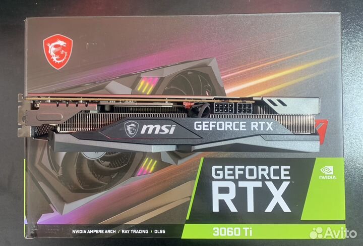 Игровая Видеокарта MSI gaming X RTX 3060 ti