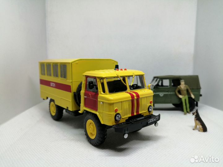 Газ-66 «Военная горноспасательная Часть» (вгсч)