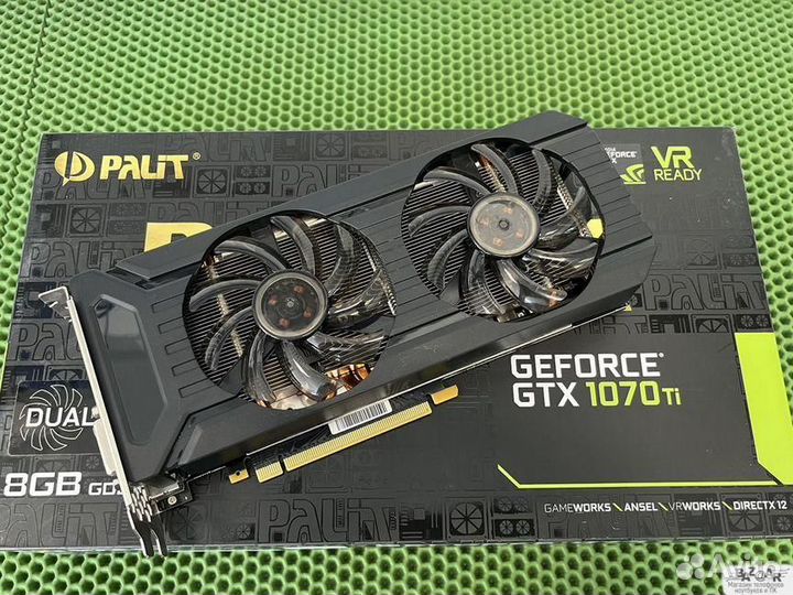 Видеокарта Palit Gtx1070Ti 8Gb 1070 1060 1050