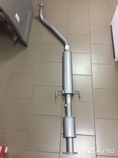 Глушитель резонатор Лифан Солано Lifan Solano