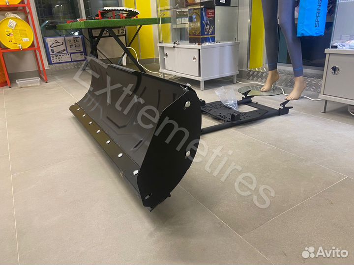 Снегоотвал для квадроцикла 1,5м быстросъем atviron