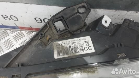 Фара левая renault scenic 3 (1SK06MR01)
