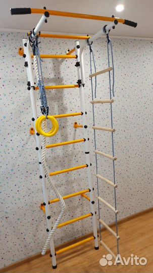 Шведская стенка детская (пристенная)