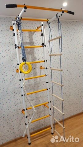 Шведская стенка детская (пристенная)