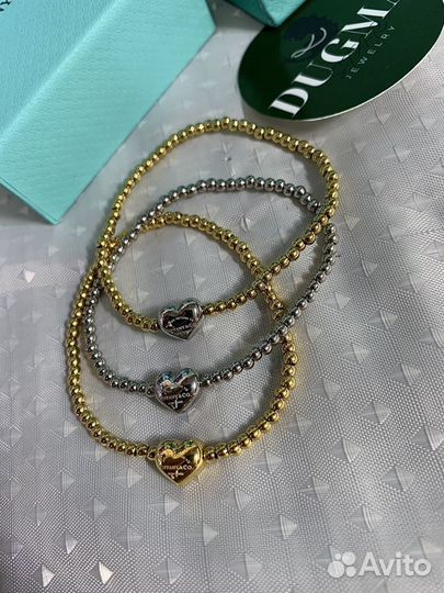 Браслет Tiffany с сердечком