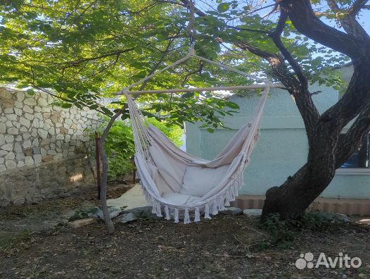 Подвесное кресло-гамак(новое)с 2мя подушк,до 150кг