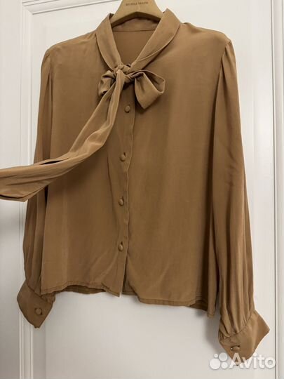 Блузка из шелка размер S