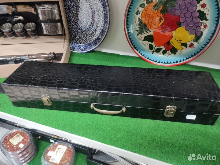 Подарочный набор шампуров в кейсе