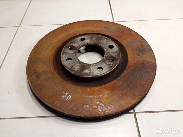 Диск тормозной передний Citroen DS5 K