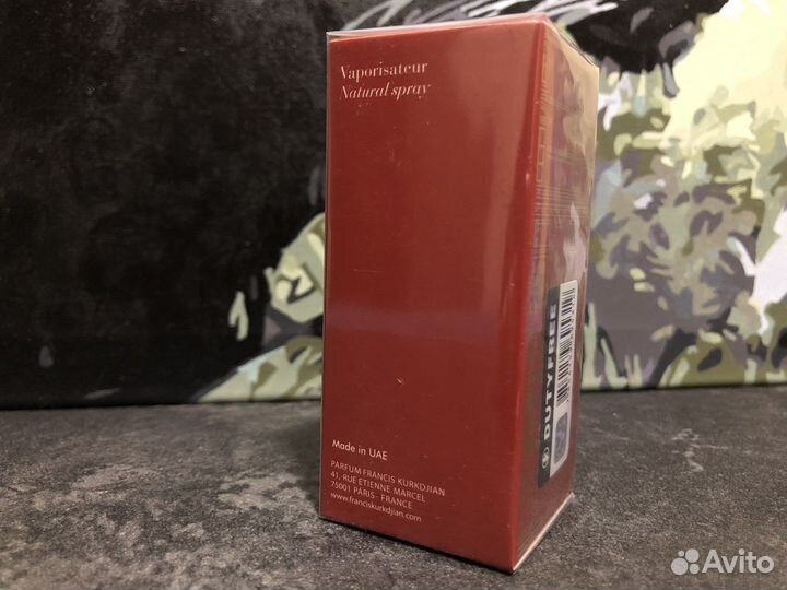 Baccarat rouge 540 maison francis kurkdjian 25 ml