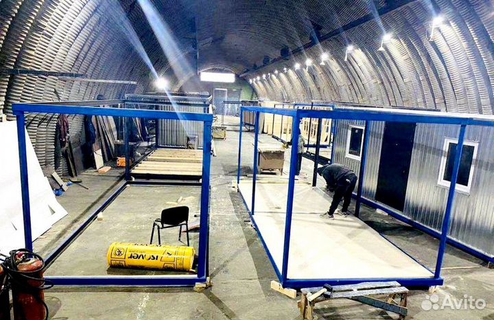 Бытовка металлическая. Бытовка утепленная