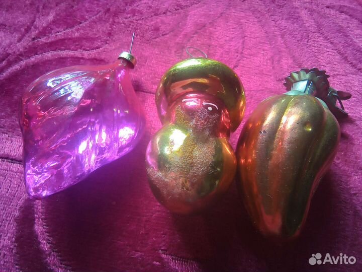 Елочные игрушки СССР