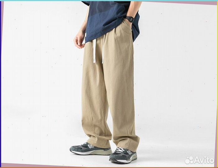 Карго брюки широкие (Артикул: 58562)