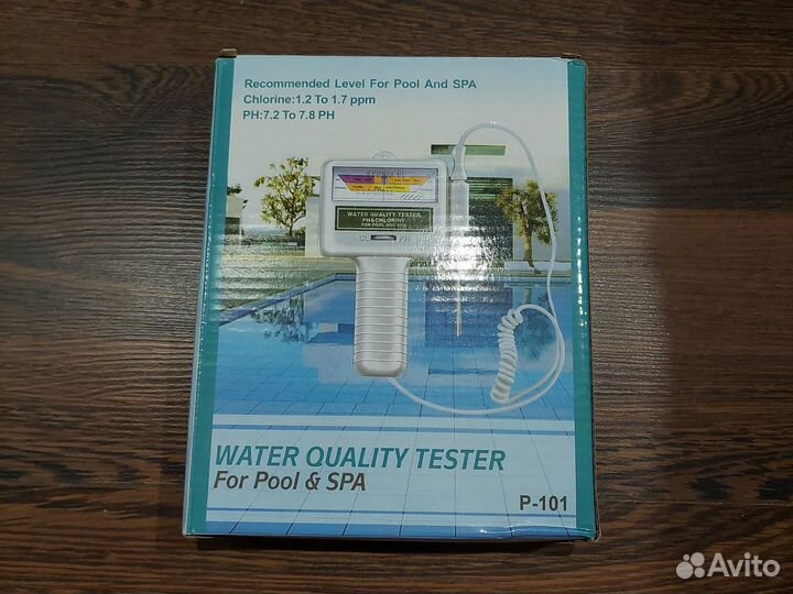 Электронный измеритель хлора и PH воды