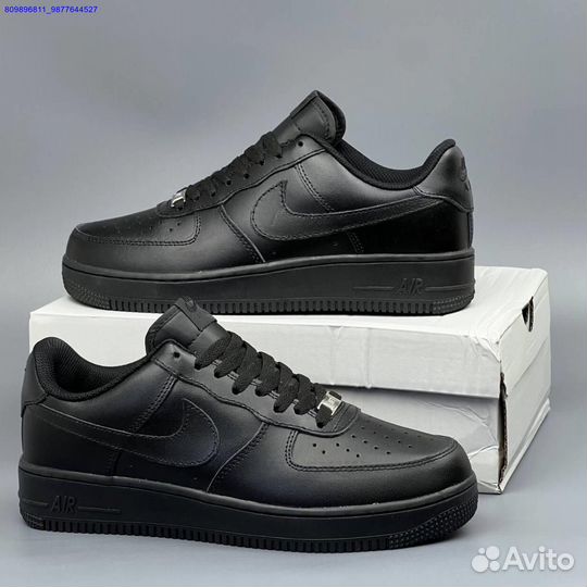 Nike Air Force 1 Black (Арт.28185)