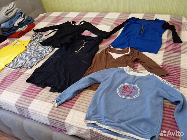 Вещи разные размеры без бренда за все 1000