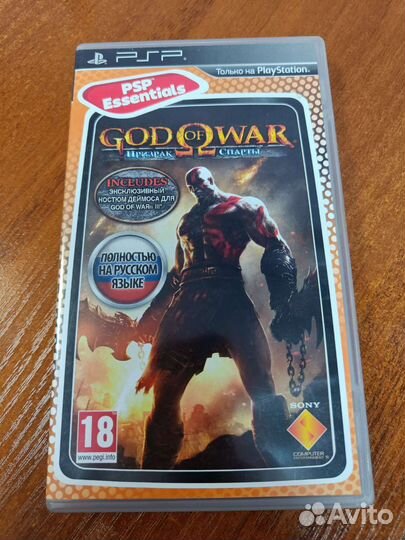 Игра для PSP God of war: Призрак Спарты