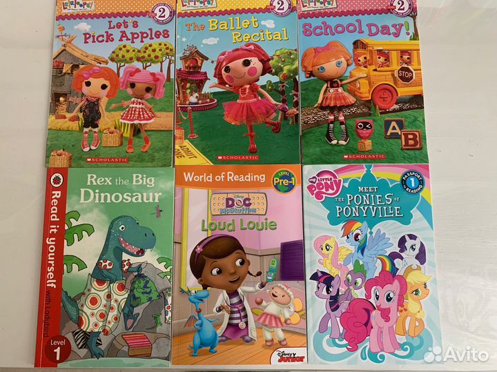 Книжки на английском Step into reading