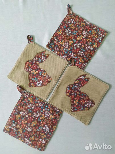 Прихватки для кухни, ручная работа