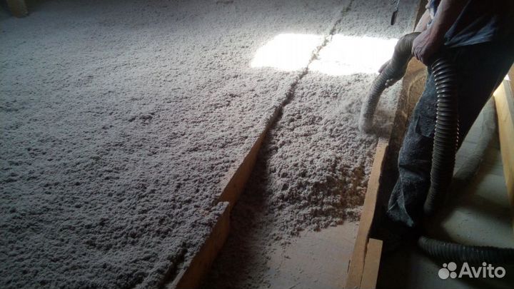 Универсальный сыпучий утеплитель