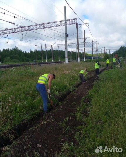 Земляные работу вручную