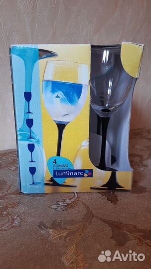 Фужеры рюмки 4 шт