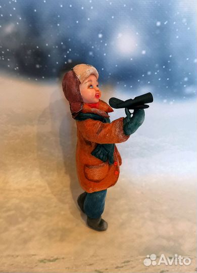 Ватная игрушка 