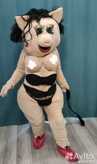 Костюм ростовой куклы Свинка (аренда)