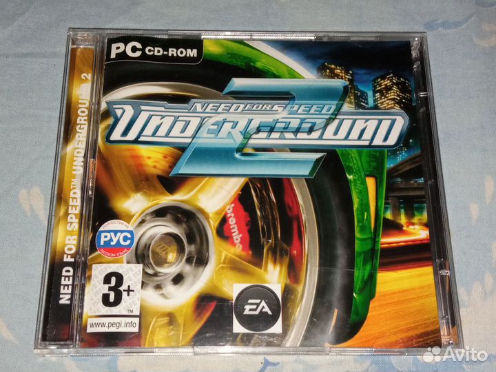 Игра для PC Need for Speed Underground классика