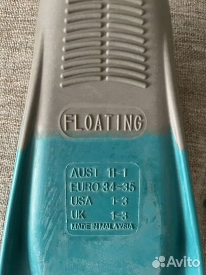 Ласты для плавания детские